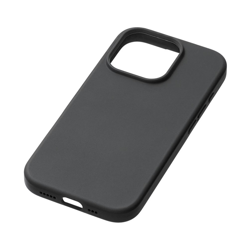 Чехол защитный uBear Touch Mag Case iPhone 16 Pro Max, силикон, софт-тач, черный